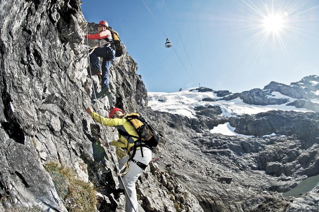 Berghotel Truebsee - Accessible Only By Cable Car Engelberg Eksteriør bilde
