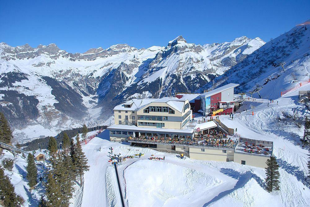 Berghotel Truebsee - Accessible Only By Cable Car Engelberg Eksteriør bilde