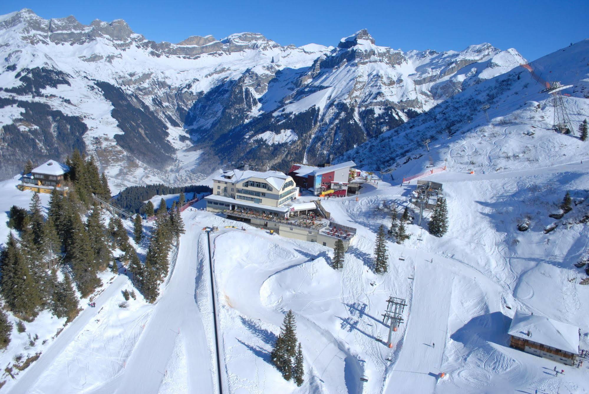Berghotel Truebsee - Accessible Only By Cable Car Engelberg Eksteriør bilde