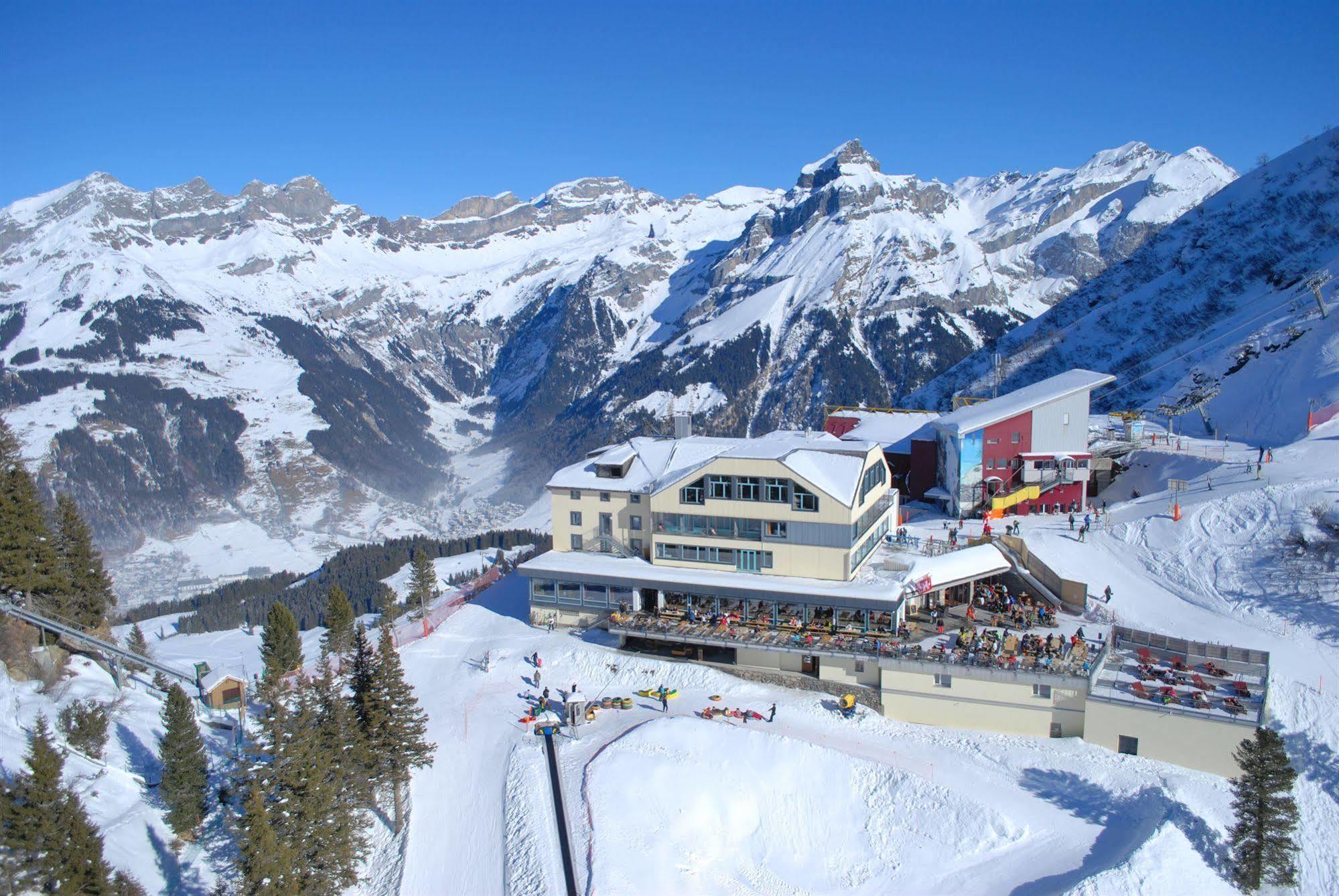 Berghotel Truebsee - Accessible Only By Cable Car Engelberg Eksteriør bilde